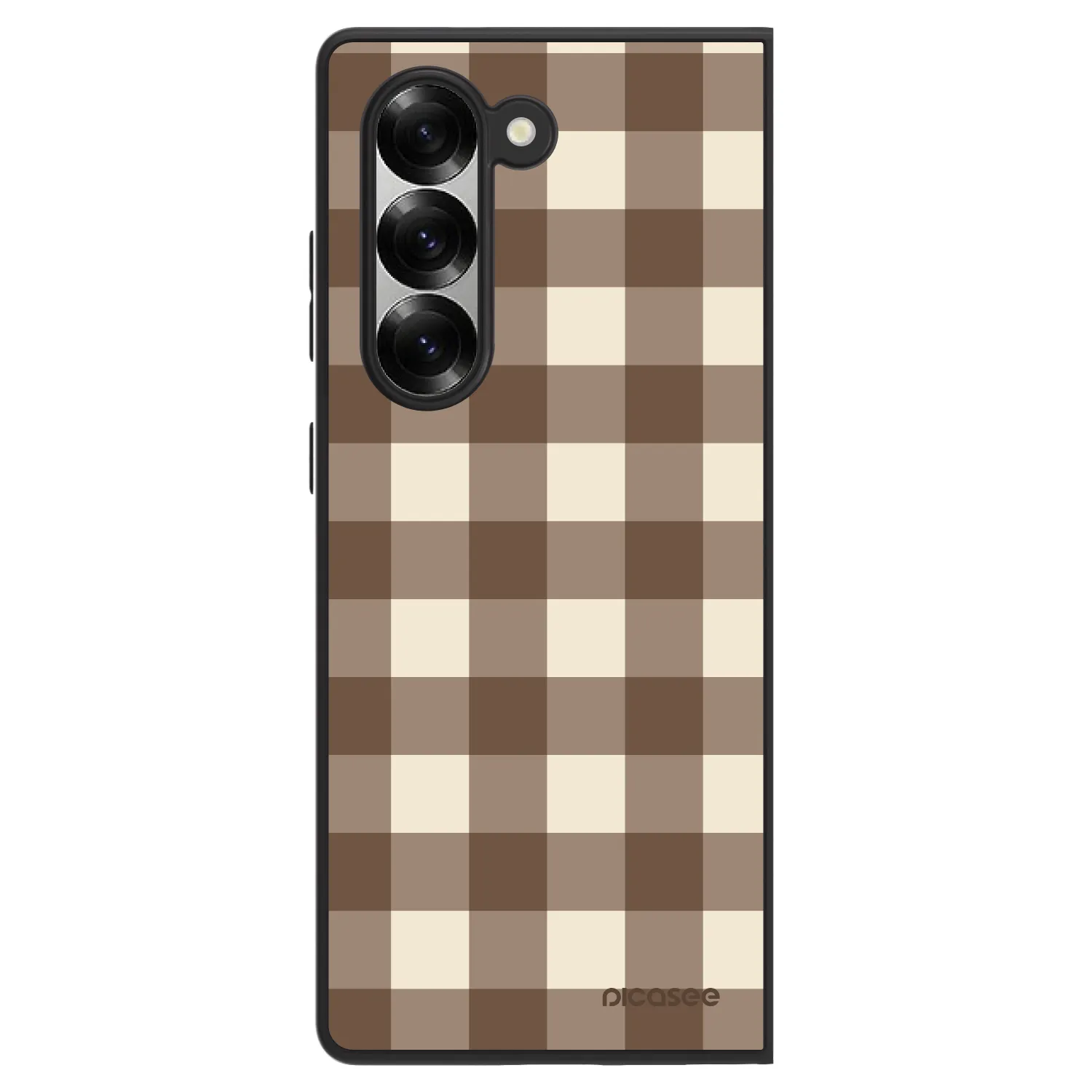 Picasee ULTIMATE CASE za Samsung Galaxy Z Fold6 5G - Brown grid