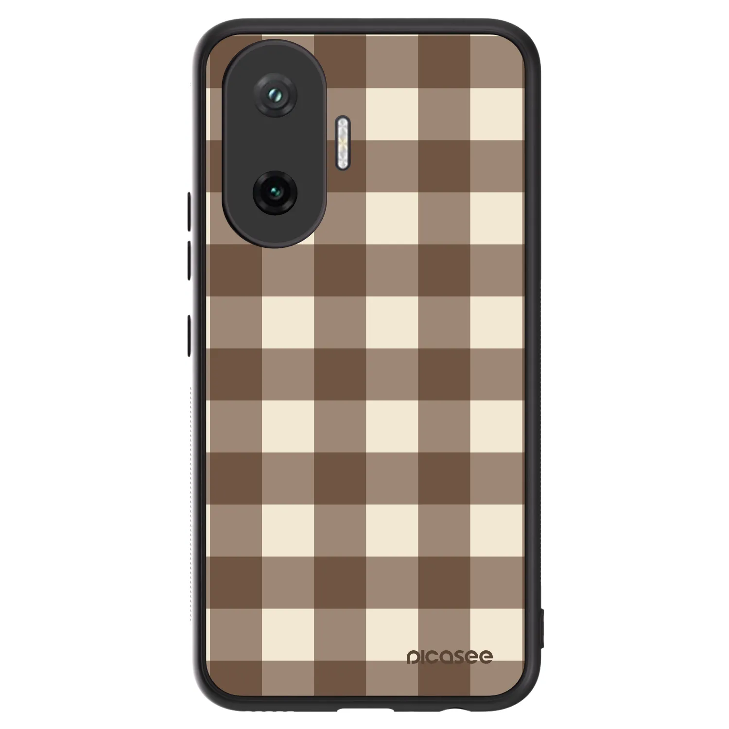 Picasee ULTIMATE CASE za Xiaomi Poco F7 5G - Brown grid