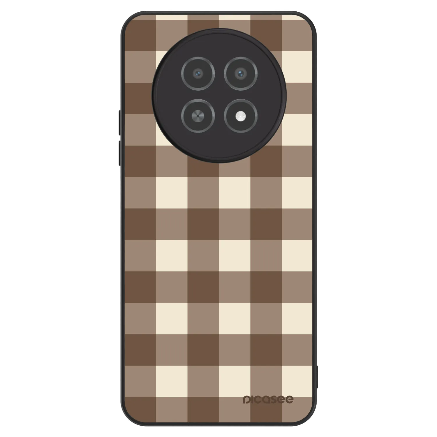 Picasee ULTIMATE CASE za Realme 12X - Brown grid