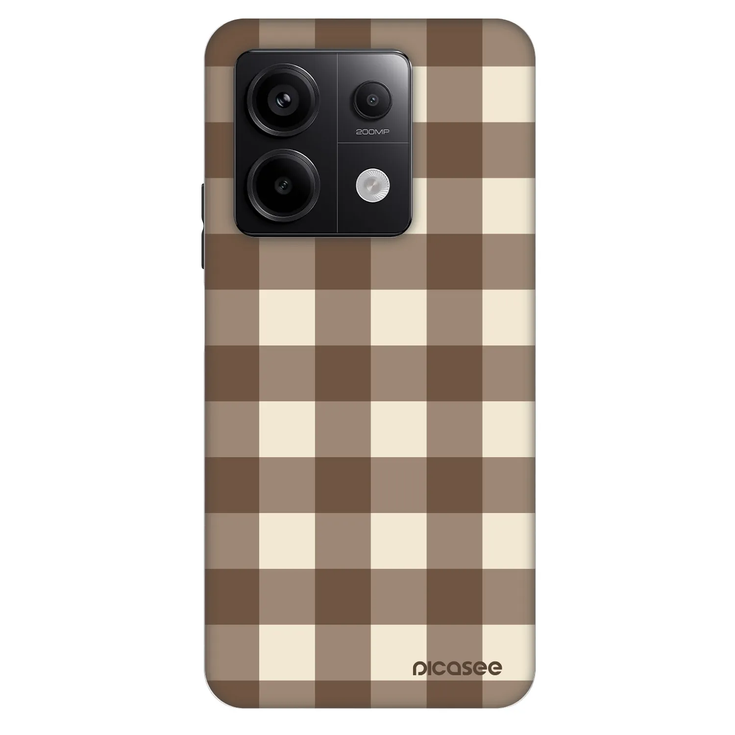 Picasee Fashion Case za Xiaomi Redmi Note 13 Pro 5G - Brown grid