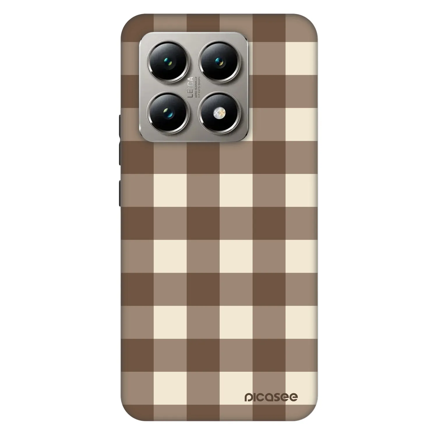 Picasee Fashion Case za Xiaomi 14T - Brown grid