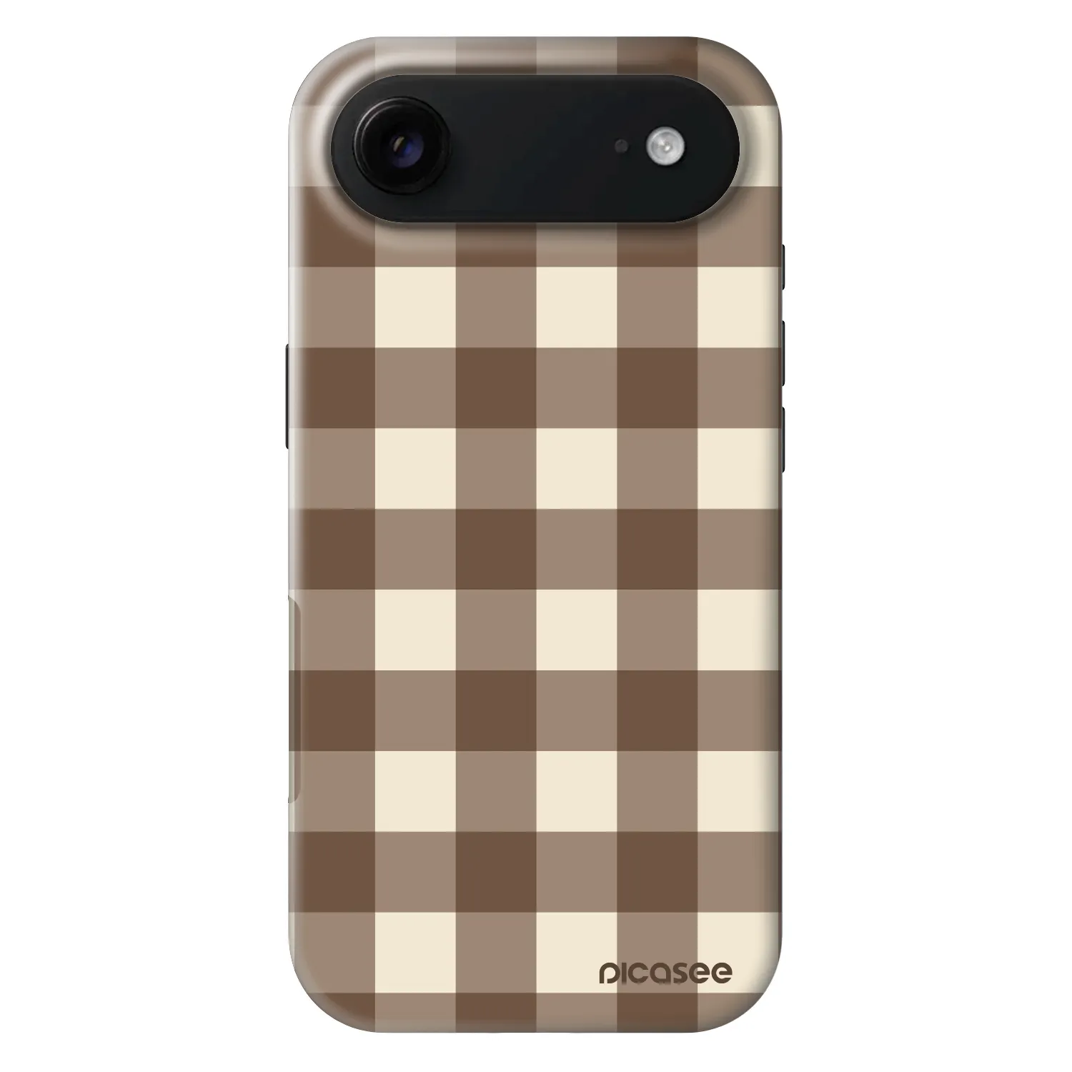 Picasee Fashion Case MagSafe za Apple iPhone Air - Brown grid