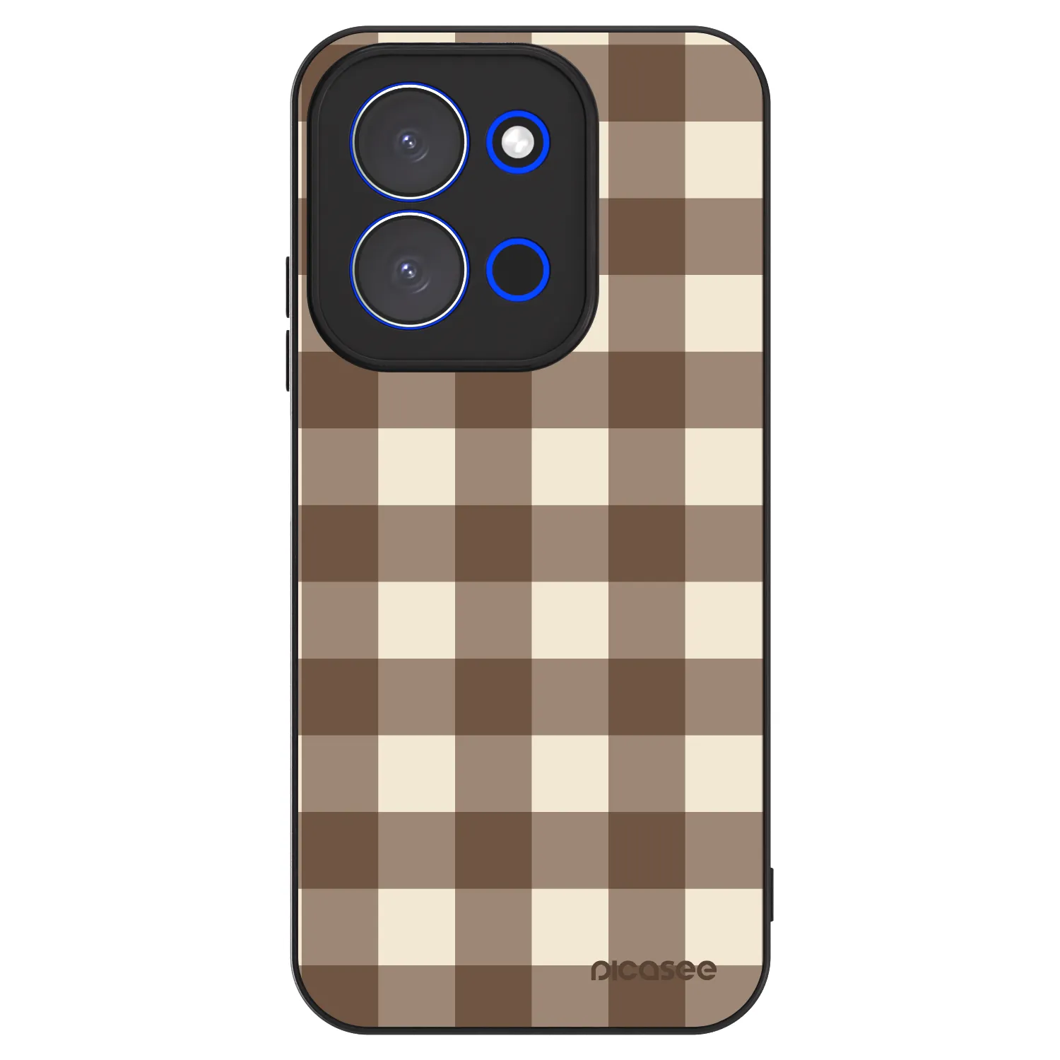 Picasee ULTIMATE CASE za Xiaomi Redmi 15C 4G - Brown grid