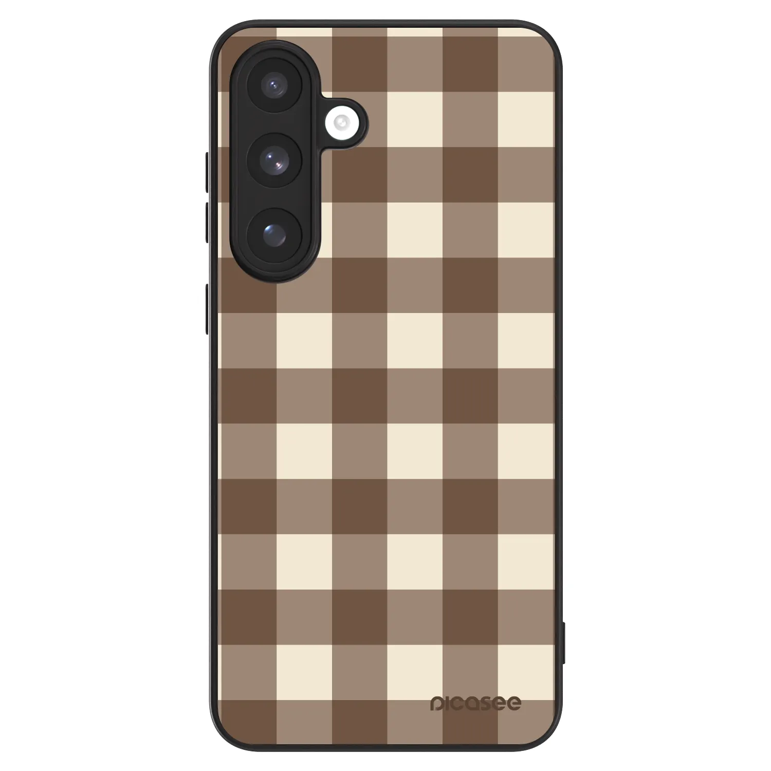 Picasee ULTIMATE CASE za Samsung Galaxy S25 FE 5G - Brown grid