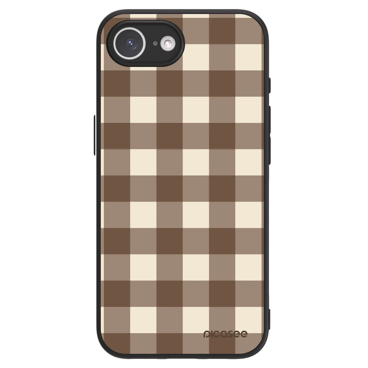 Picasee ULTIMATE CASE za Apple iPhone 17e - Brown grid