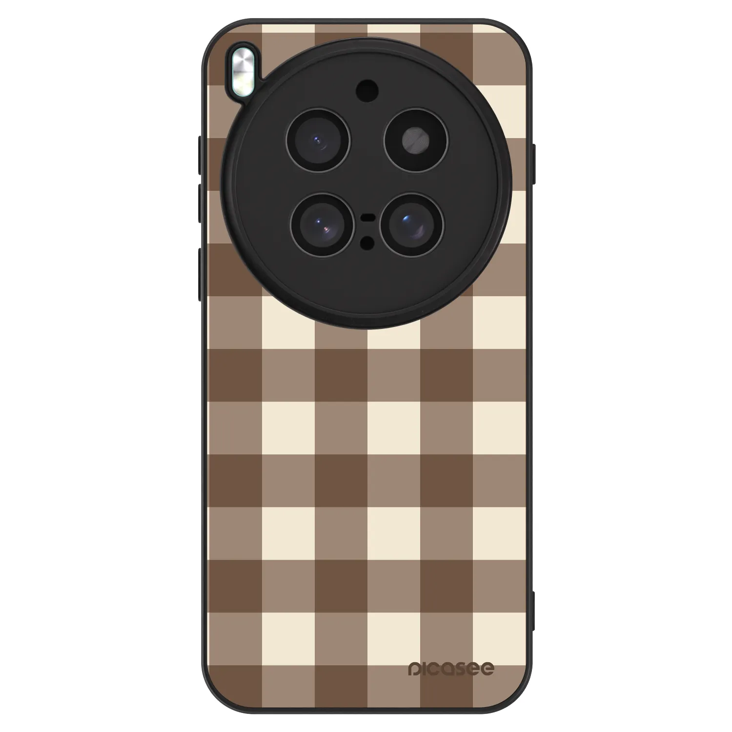 Picasee ULTIMATE CASE za Vivo X300 Pro - Brown grid