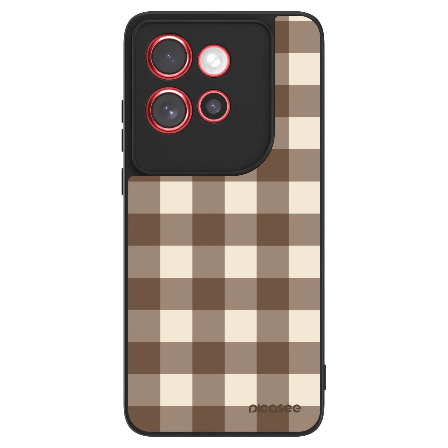 Picasee ULTIMATE CASE za Motorola Edge 60 Neo 5G - Brown grid