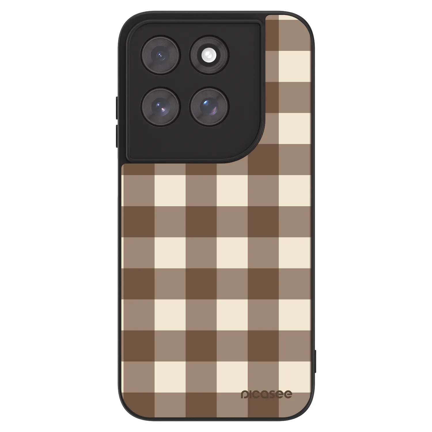 Picasee ULTIMATE CASE za Motorola Moto G77 - Brown grid