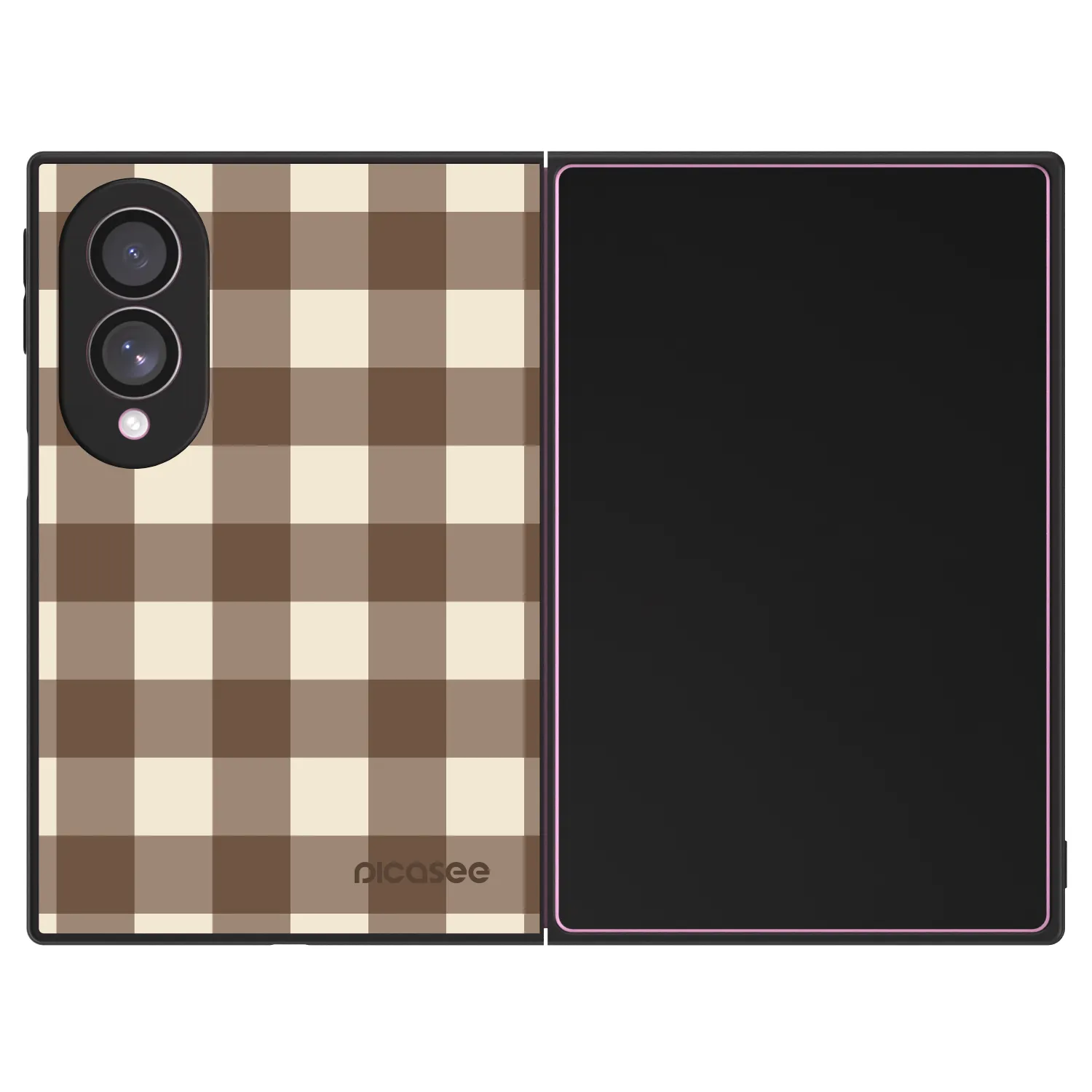 Picasee ULTIMATE CASE za Samsung Galaxy Z Fold8 5G - Brown grid
