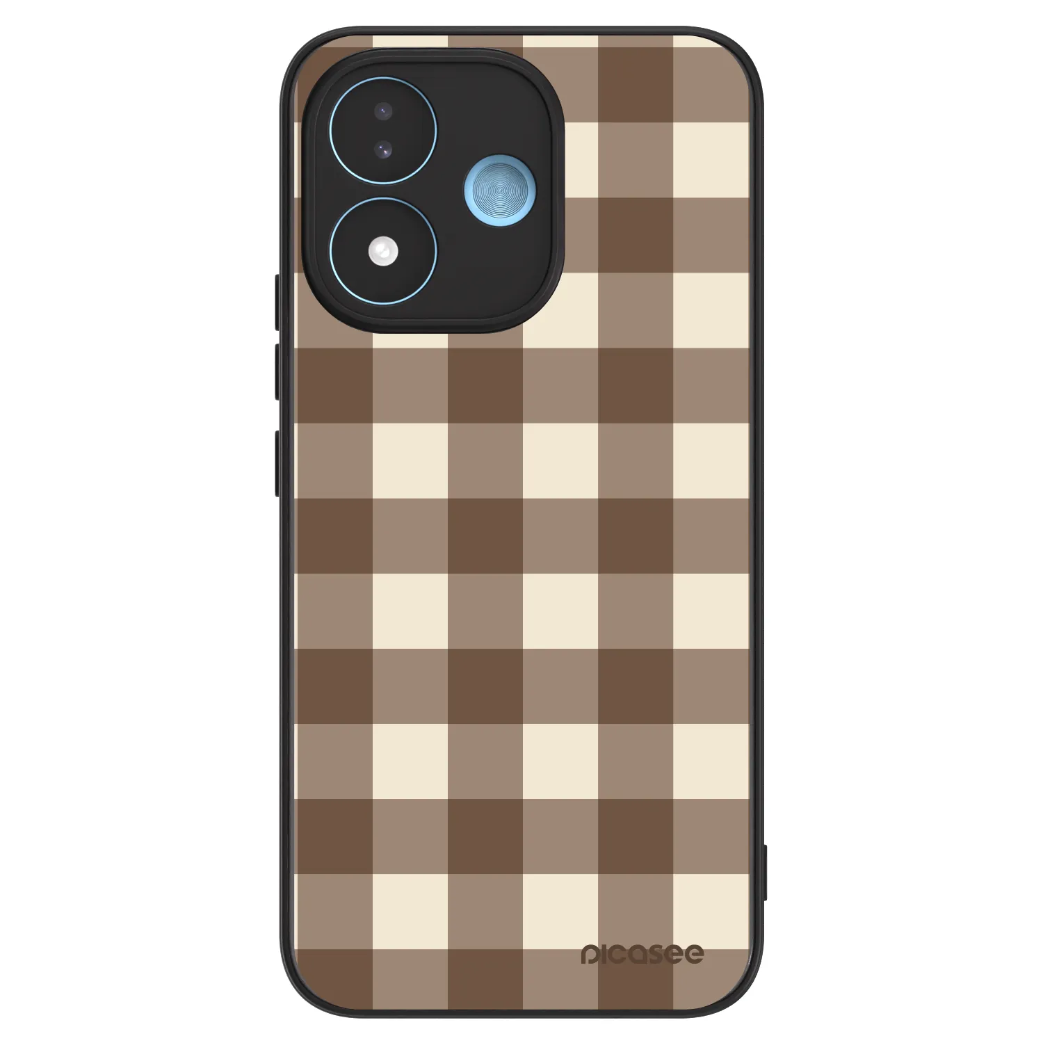 Picasee ULTIMATE CASE za Xiaomi Redmi Note 17 5G - Brown grid