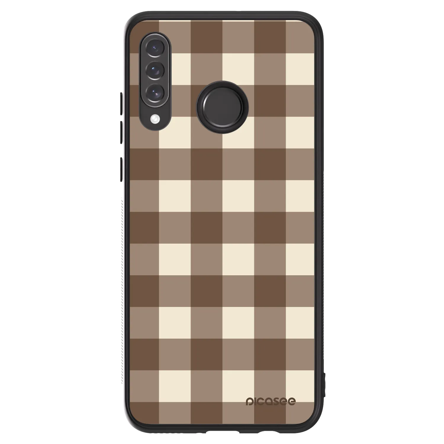 Picasee ULTIMATE CASE za Huawei P30 Lite - Brown grid