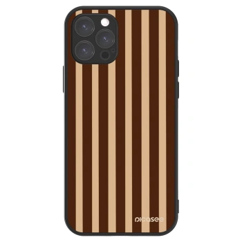 Picasee ULTIMATE CASE za Apple iPhone 12 Pro - Brown lines