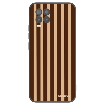 Ovitek za Realme 8 4G - Brown lines