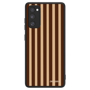 Picasee ULTIMATE CASE PowerShare za Samsung Galaxy S20 FE - Brown lines