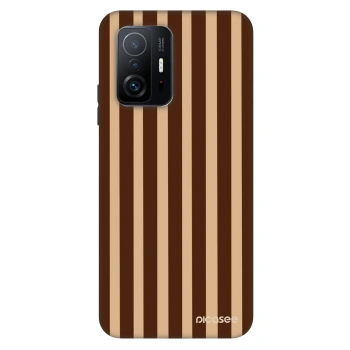 Ovitek za Xiaomi 11T Pro - Brown lines
