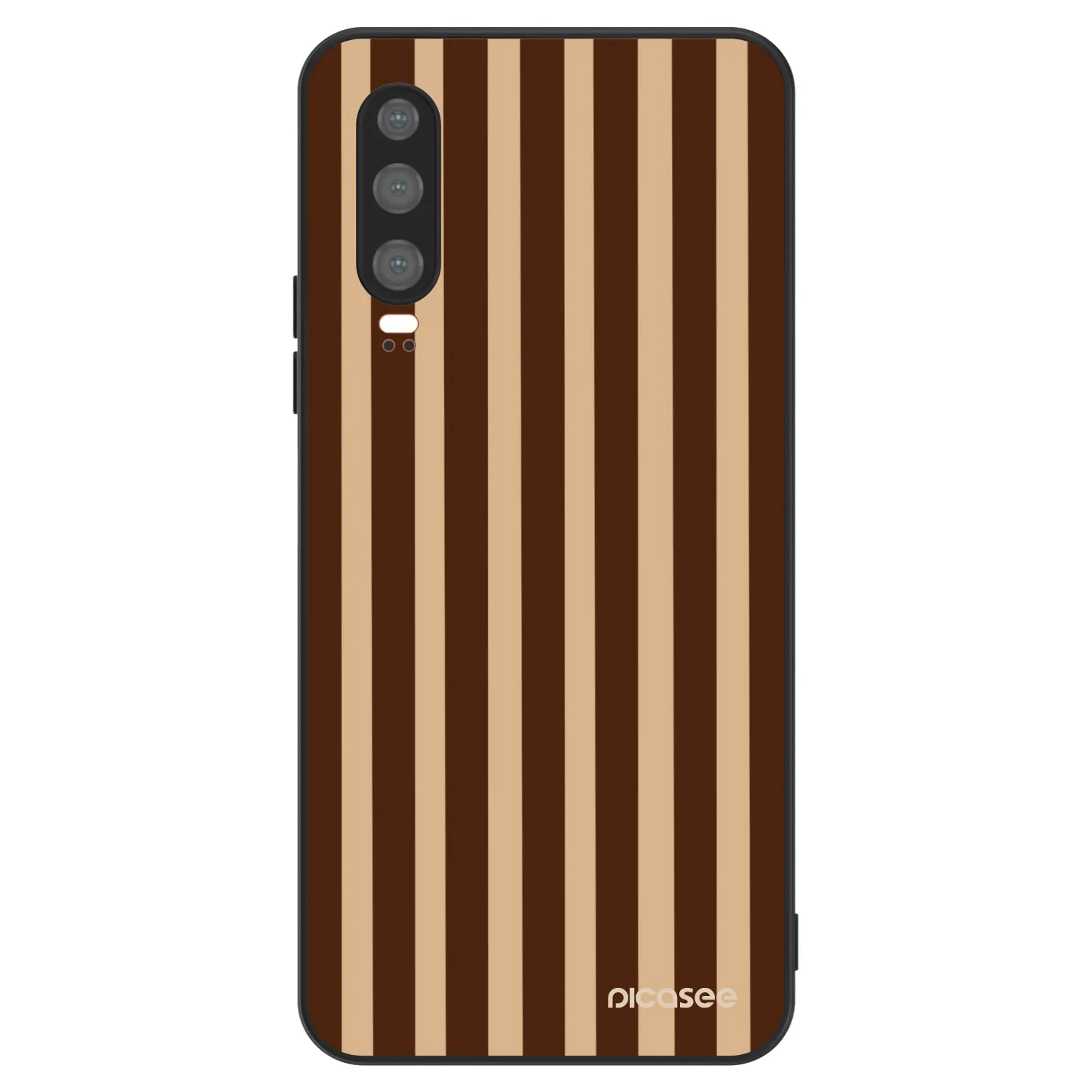 Picasee ULTIMATE CASE za Huawei P30 - Brown lines