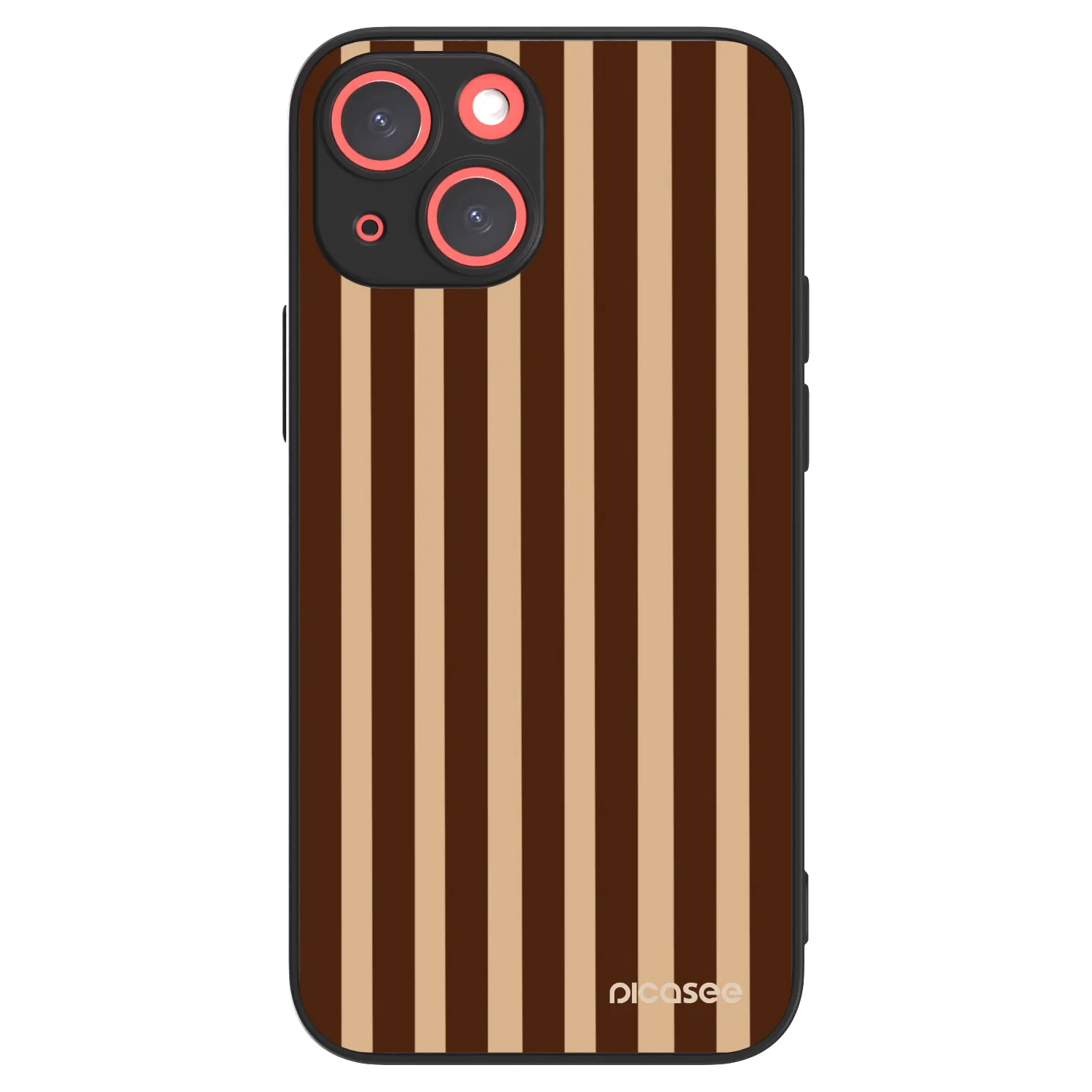Picasee ULTIMATE CASE za Apple iPhone 13 mini - Brown lines