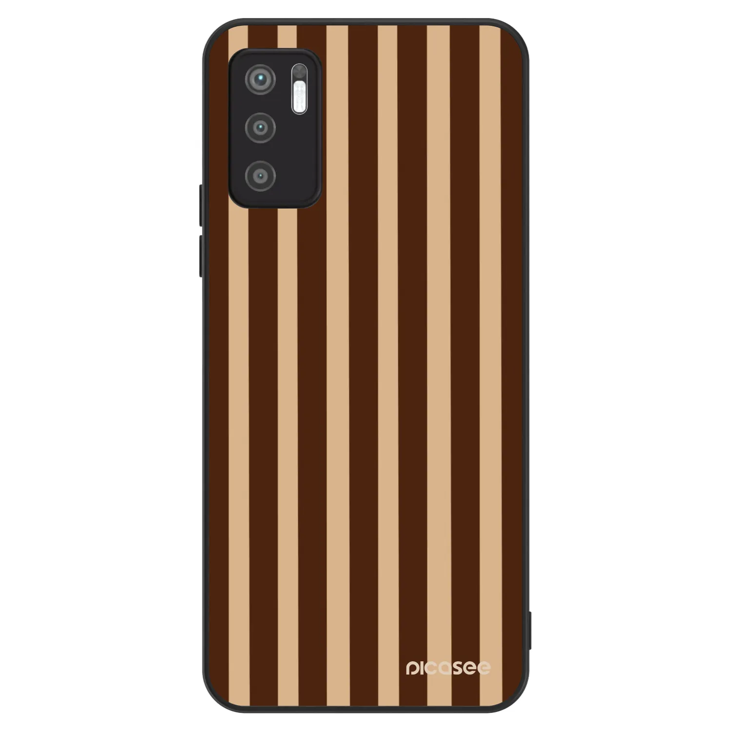 Picasee ULTIMATE CASE za Xiaomi Redmi Note 10 5G - Brown lines