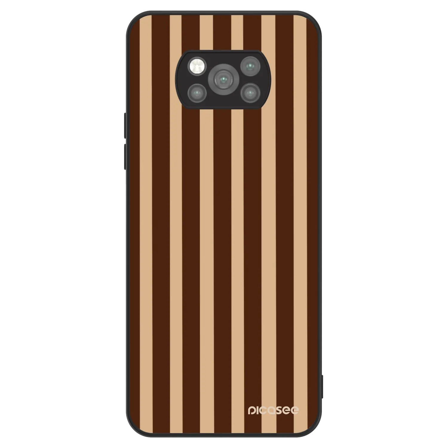 Picasee ULTIMATE CASE za Xiaomi Poco X3 Pro - Brown lines