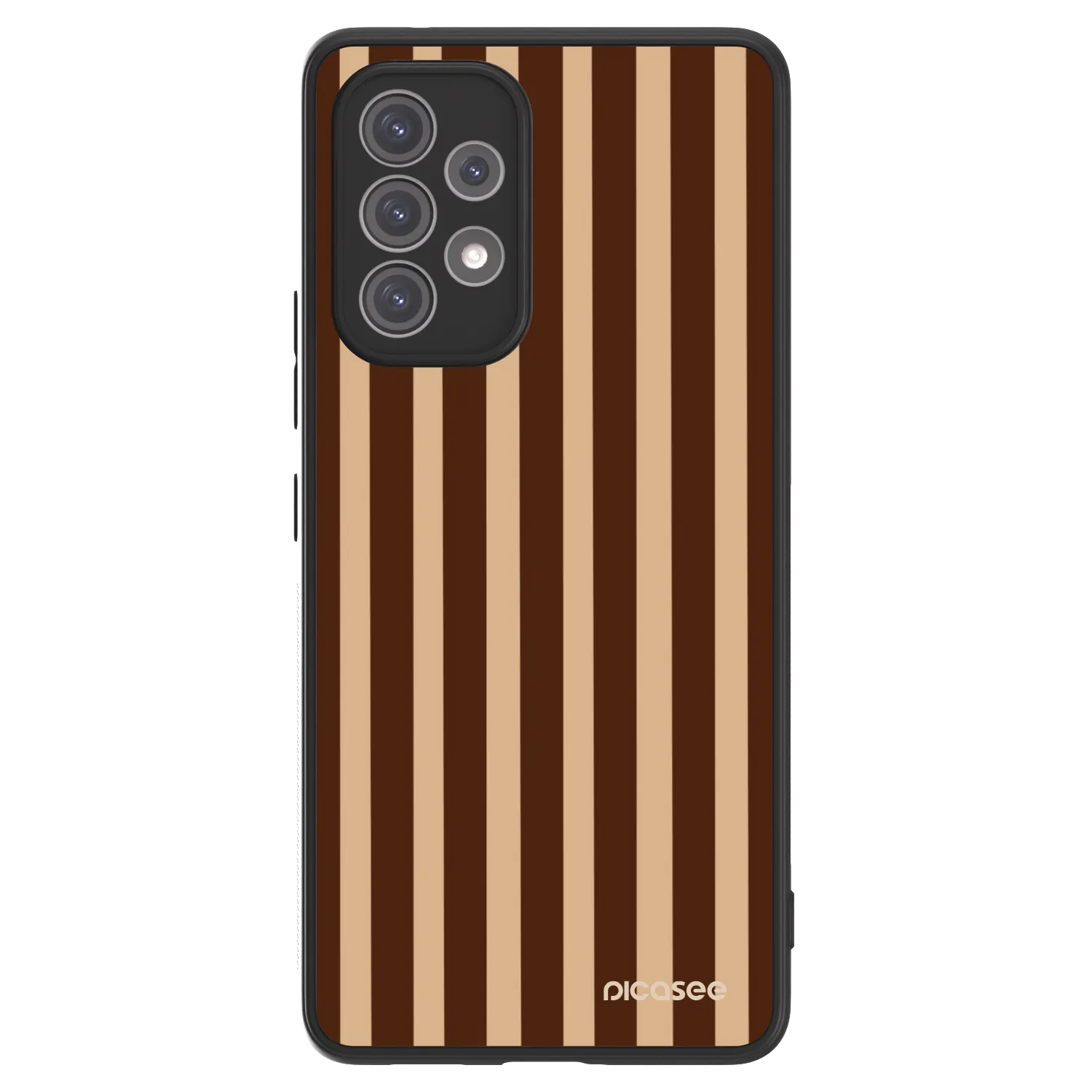Picasee ULTIMATE CASE za Samsung Galaxy A52s 5G A528B - Brown lines