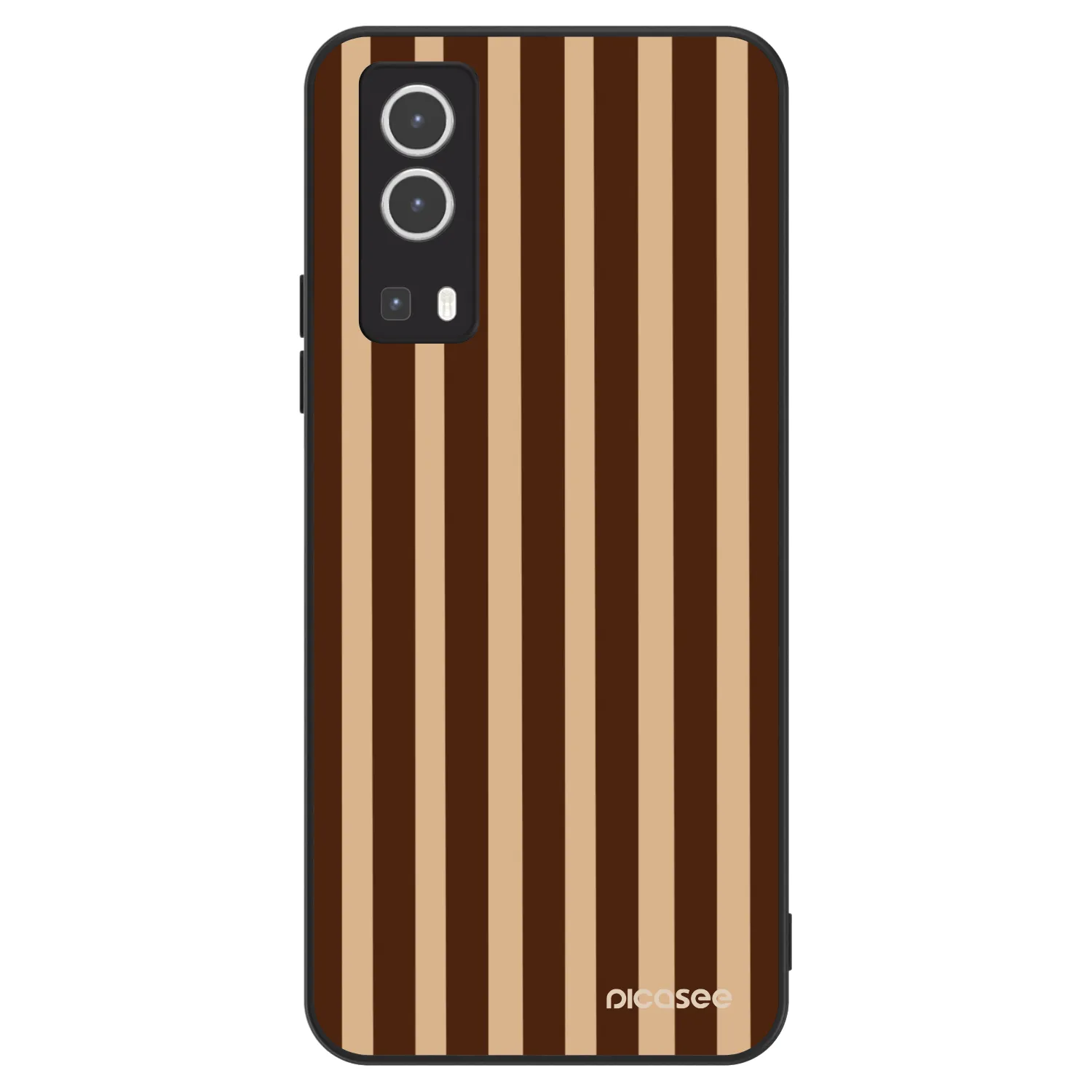 Picasee ULTIMATE CASE za Vivo Y72 5G - Brown lines