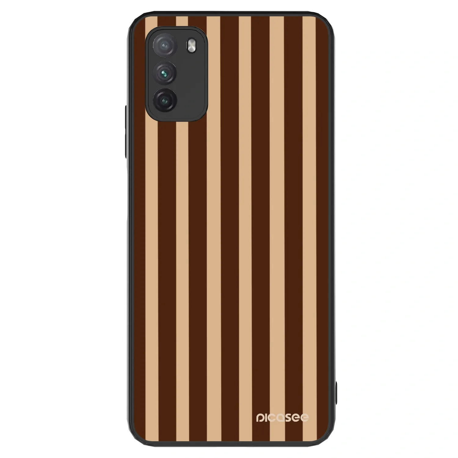 Picasee ULTIMATE CASE za Xiaomi Poco M3 - Brown lines