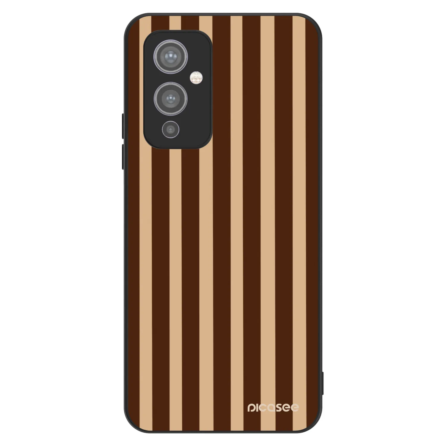 Picasee ULTIMATE CASE za OnePlus 9 - Brown lines