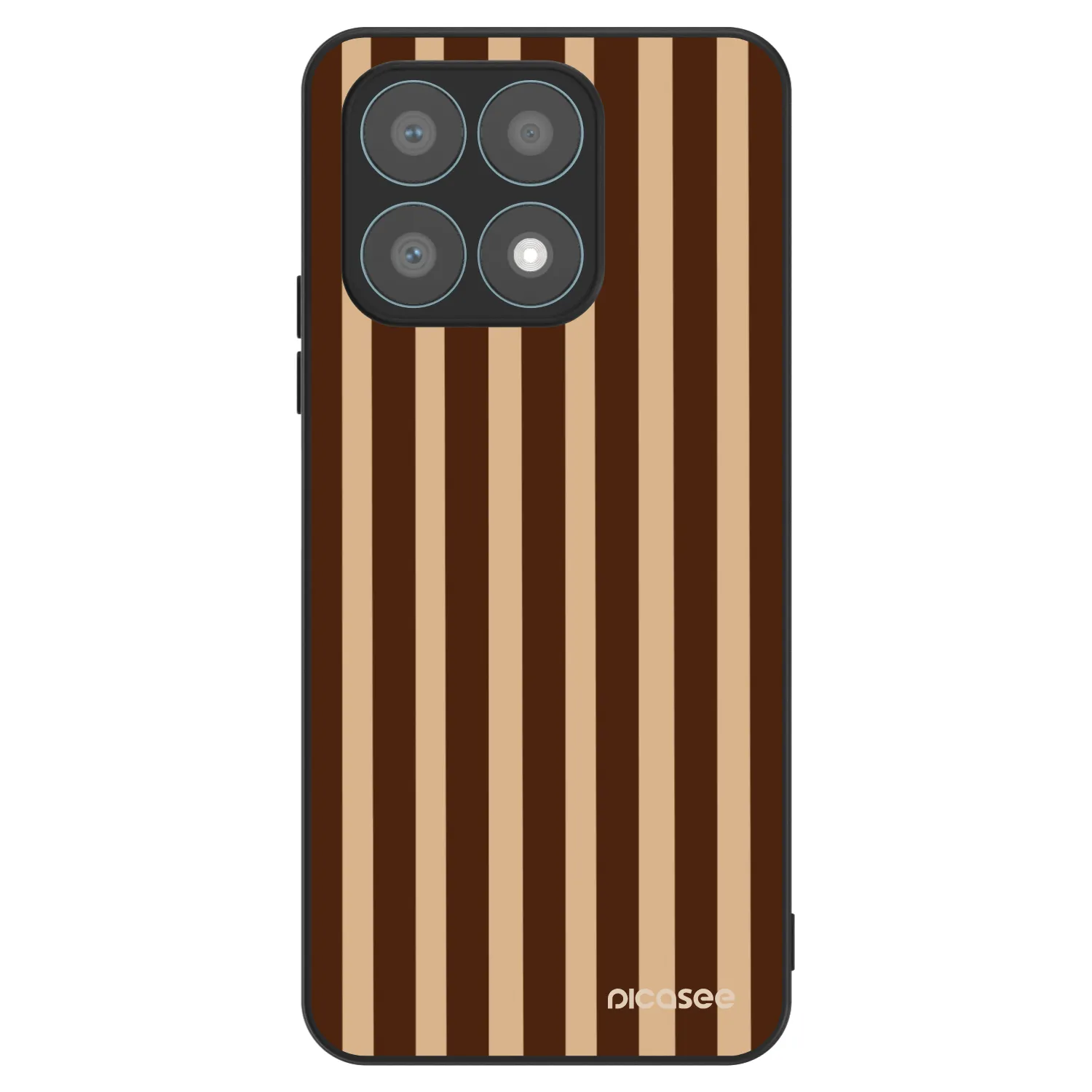 Picasee ULTIMATE CASE za Honor X8a - Brown lines