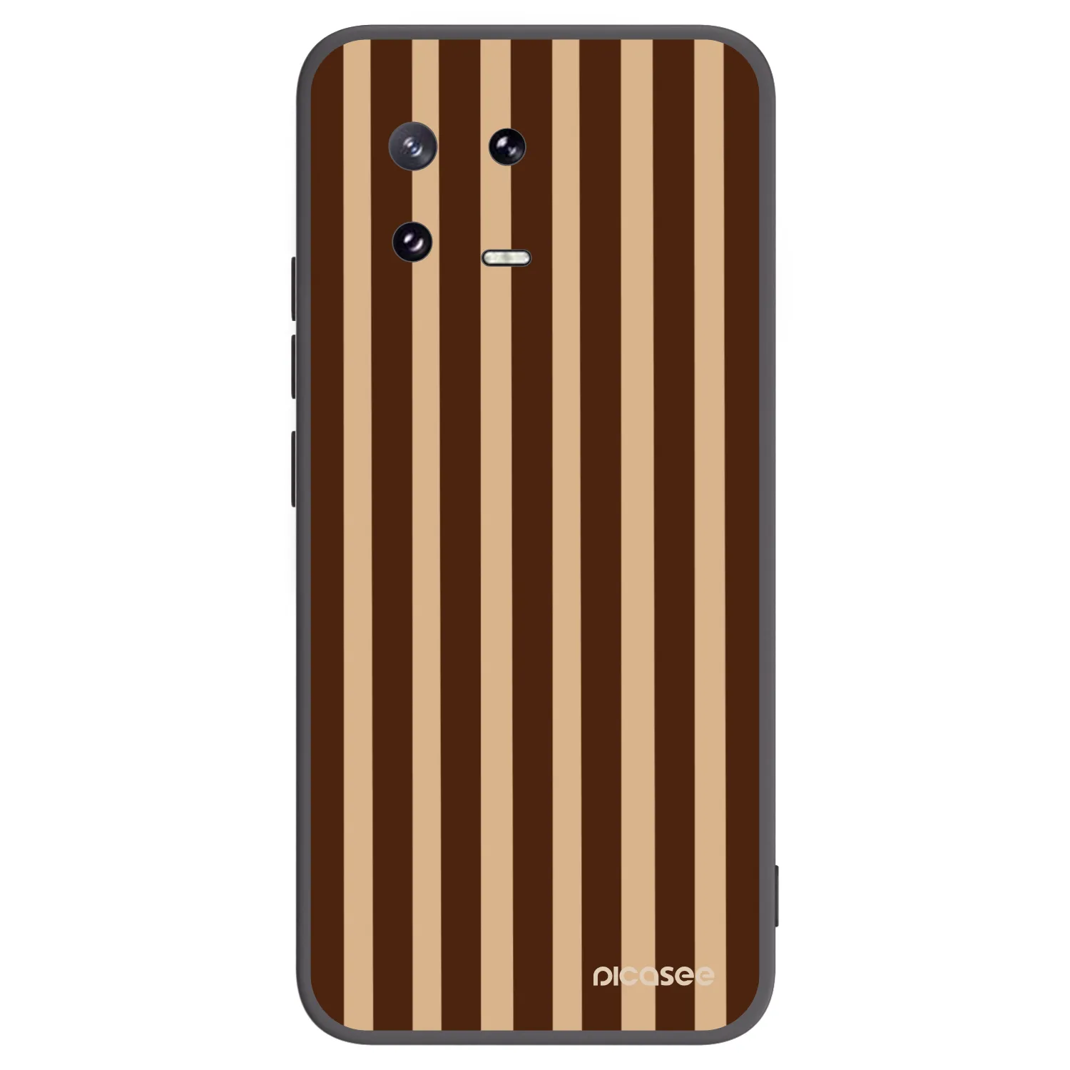 Picasee silikonski črni ovitek za Xiaomi 13 Pro - Brown lines