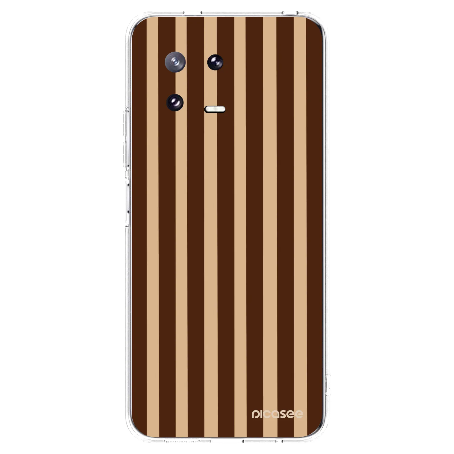 Picasee silikonski prozorni ovitek za Xiaomi 13 Pro - Brown lines