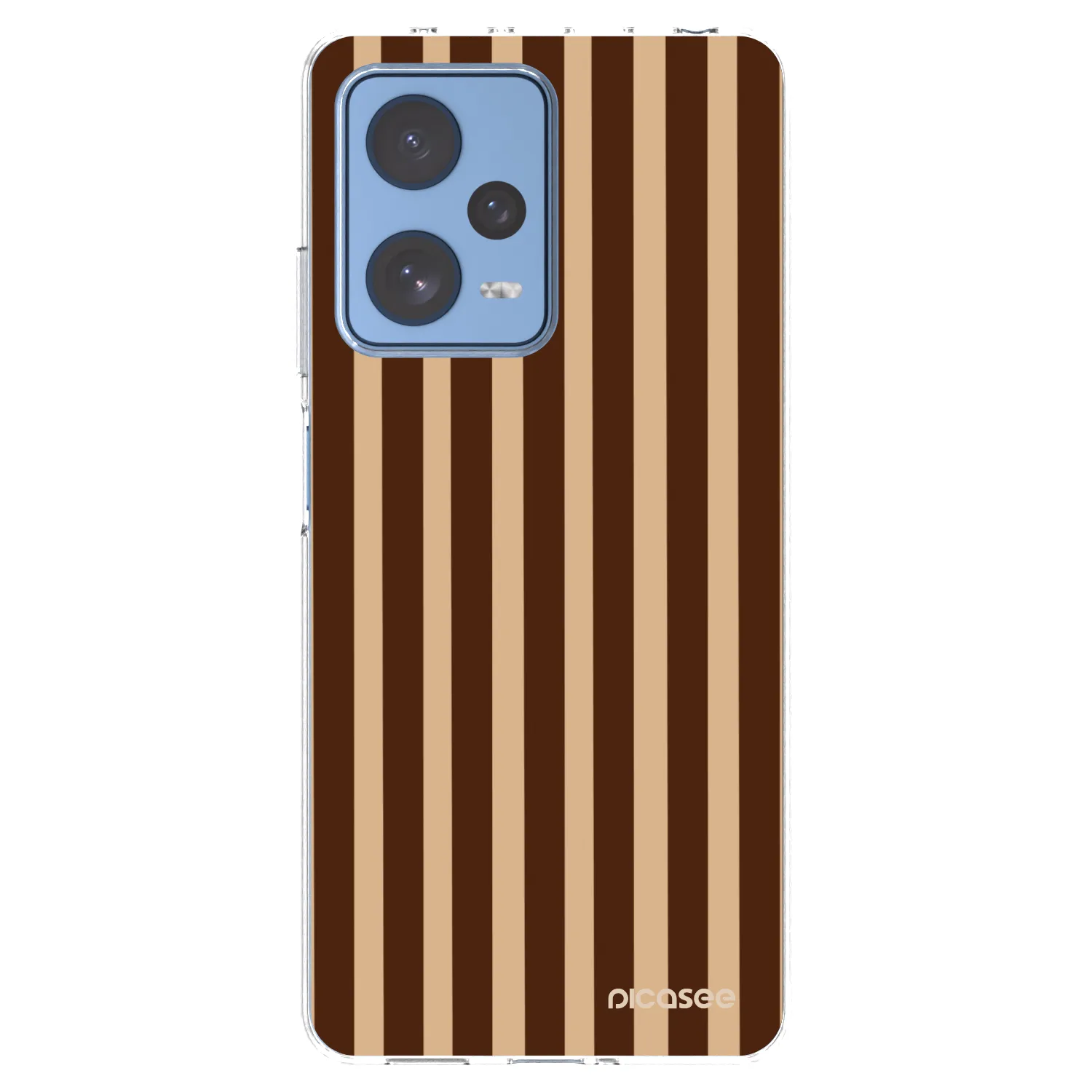 Picasee silikonski prozorni ovitek za Xiaomi Redmi Note 12 Pro 5G - Brown lines