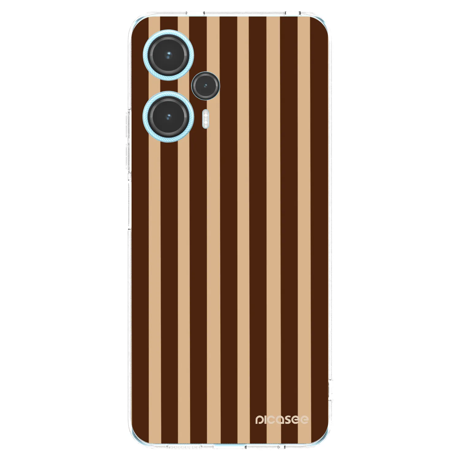 Picasee silikonski prozorni ovitek za Xiaomi Poco F5 - Brown lines