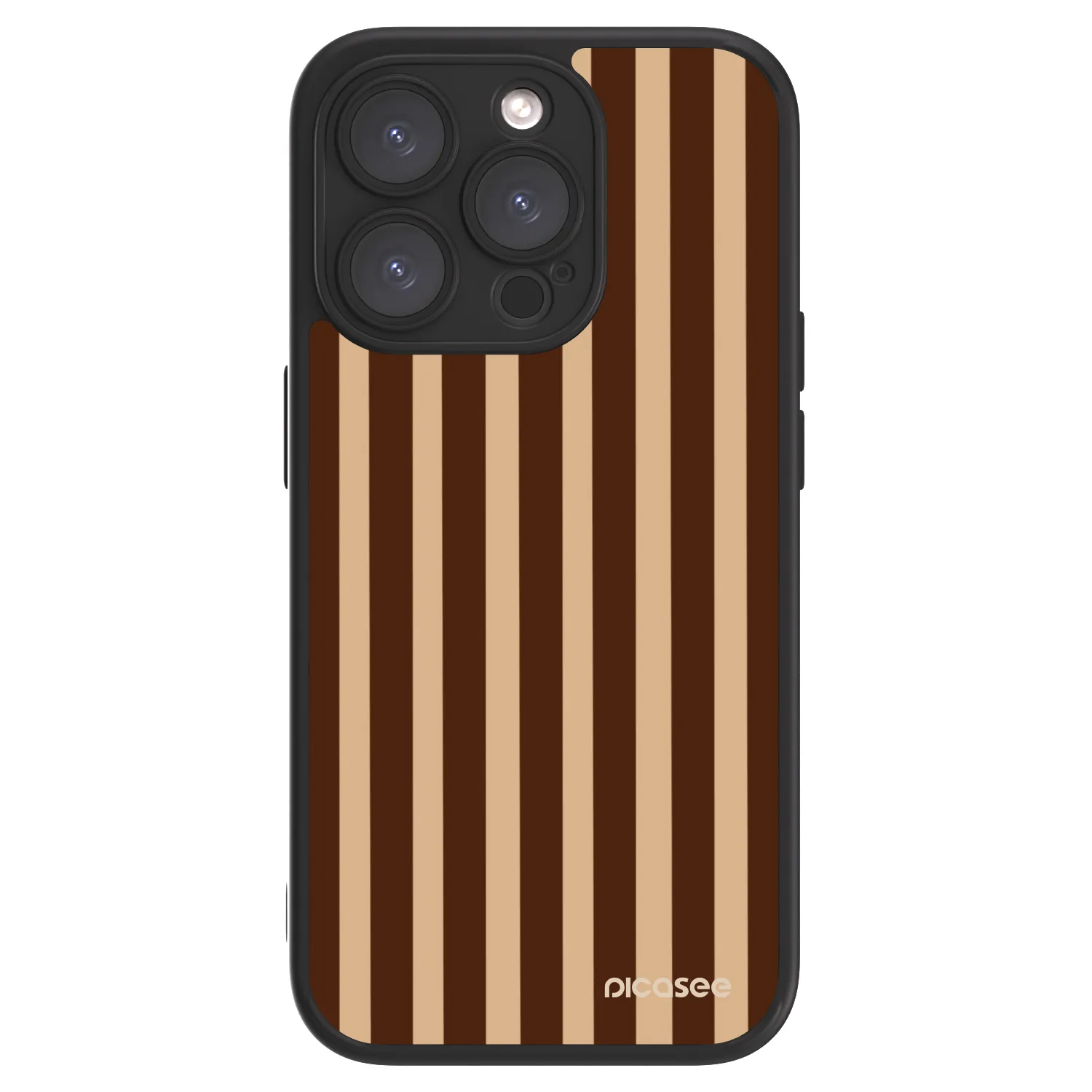 Picasee ULTIMATE CASE MagSafe za Apple iPhone 15 Pro - Brown lines