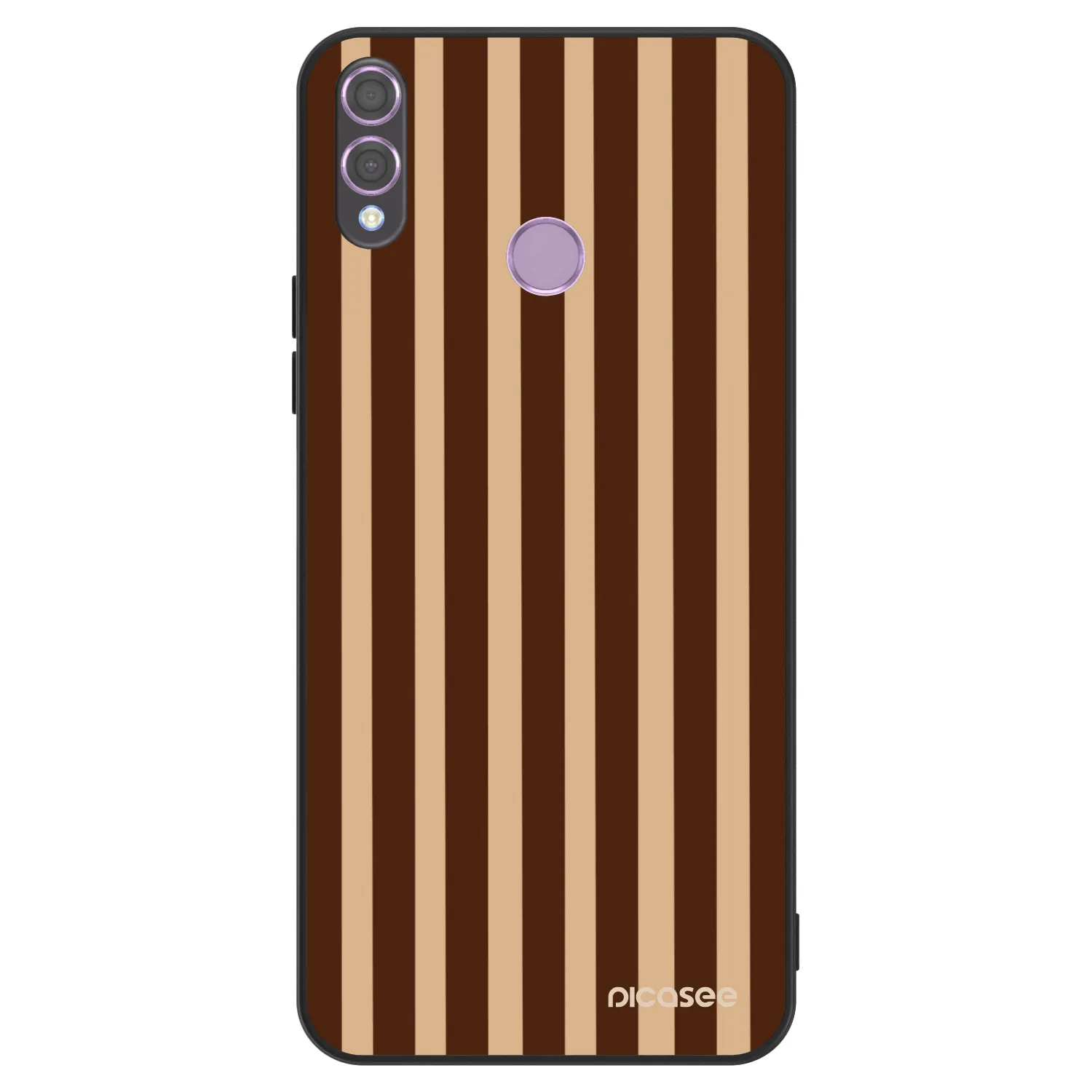 Picasee ULTIMATE CASE za Honor 8X - Brown lines