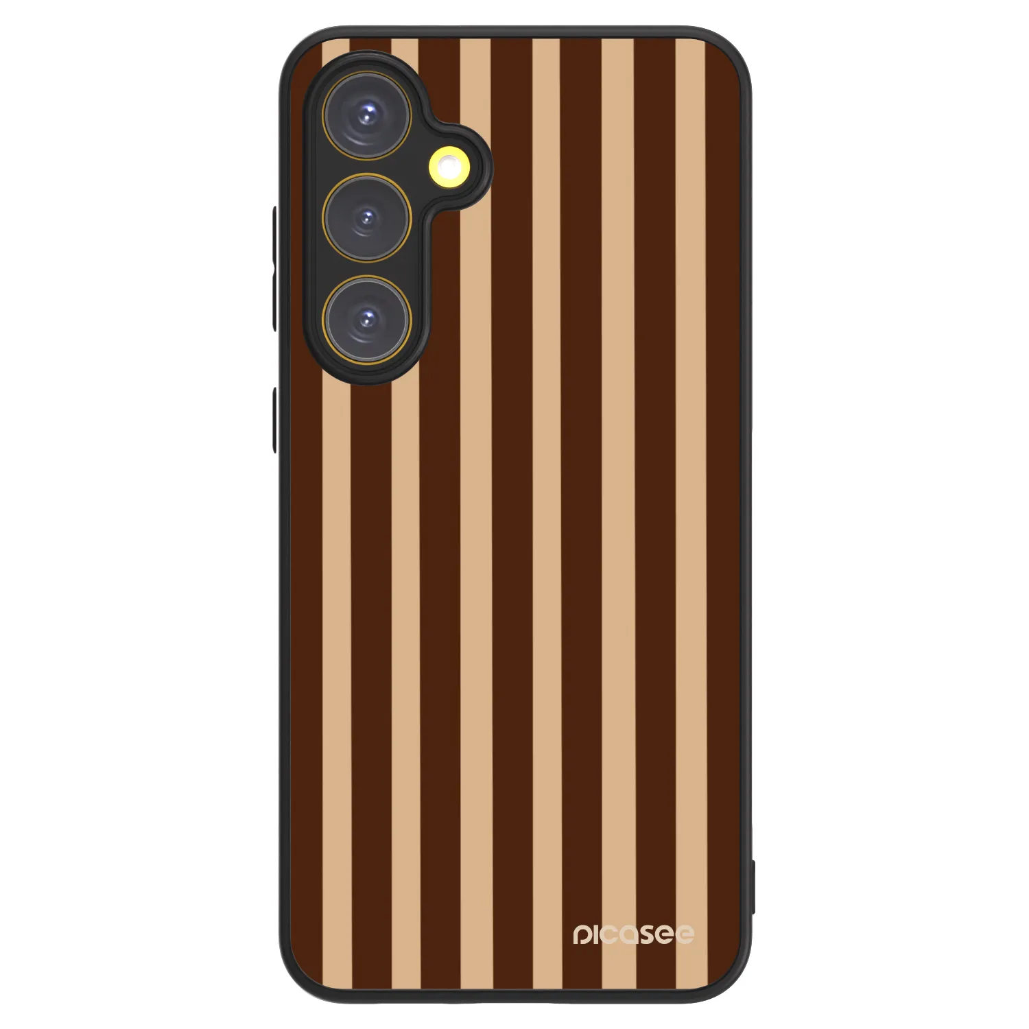 Picasee ULTIMATE CASE PowerShare za Samsung Galaxy S24 FE S721B - Brown lines