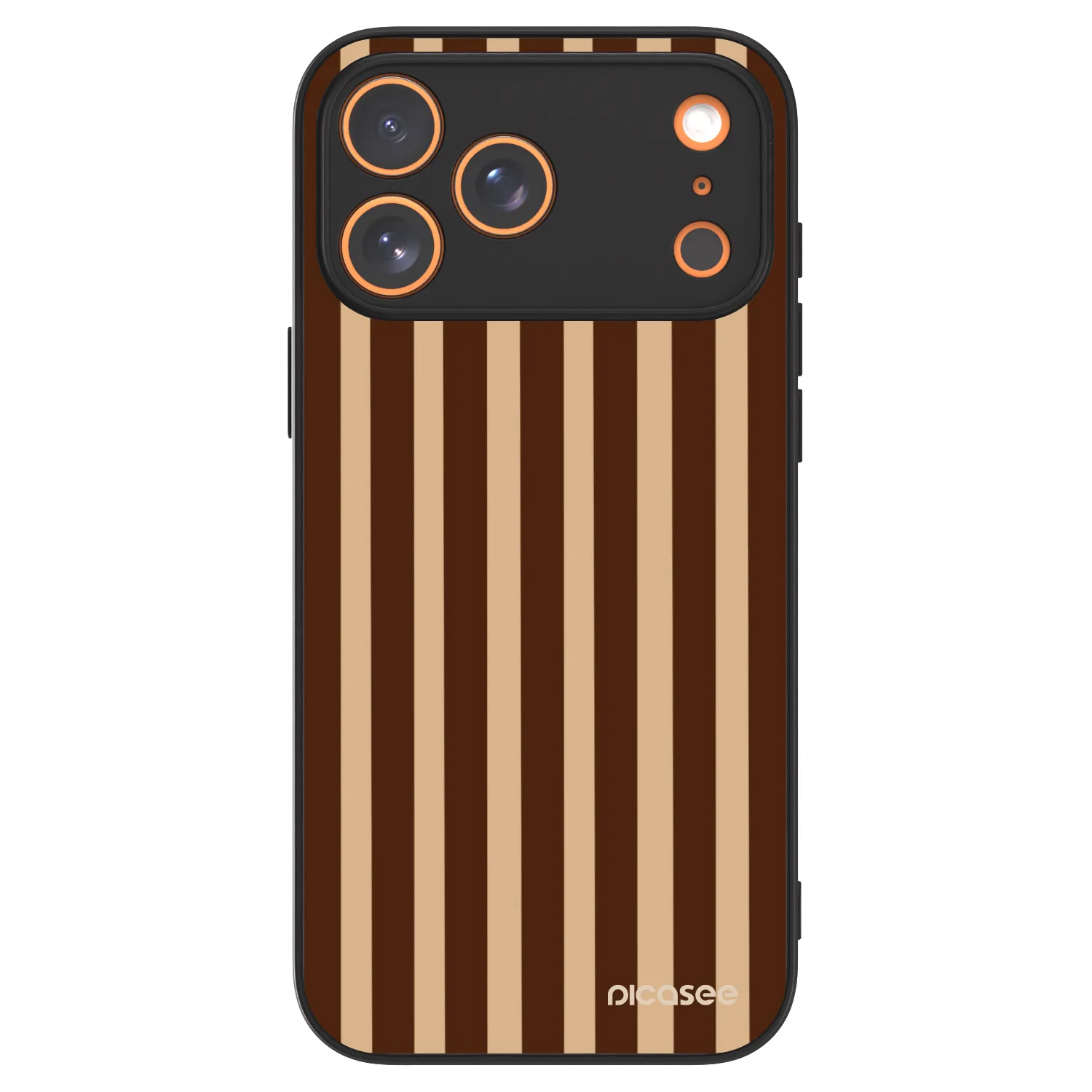 Picasee ULTIMATE CASE MagSafe za Apple iPhone 17 Pro Max - Brown lines