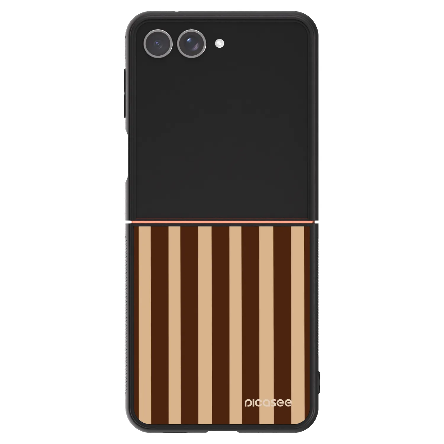 Picasee ULTIMATE CASE za Samsung Galaxy Z Flip7 5G - Brown lines