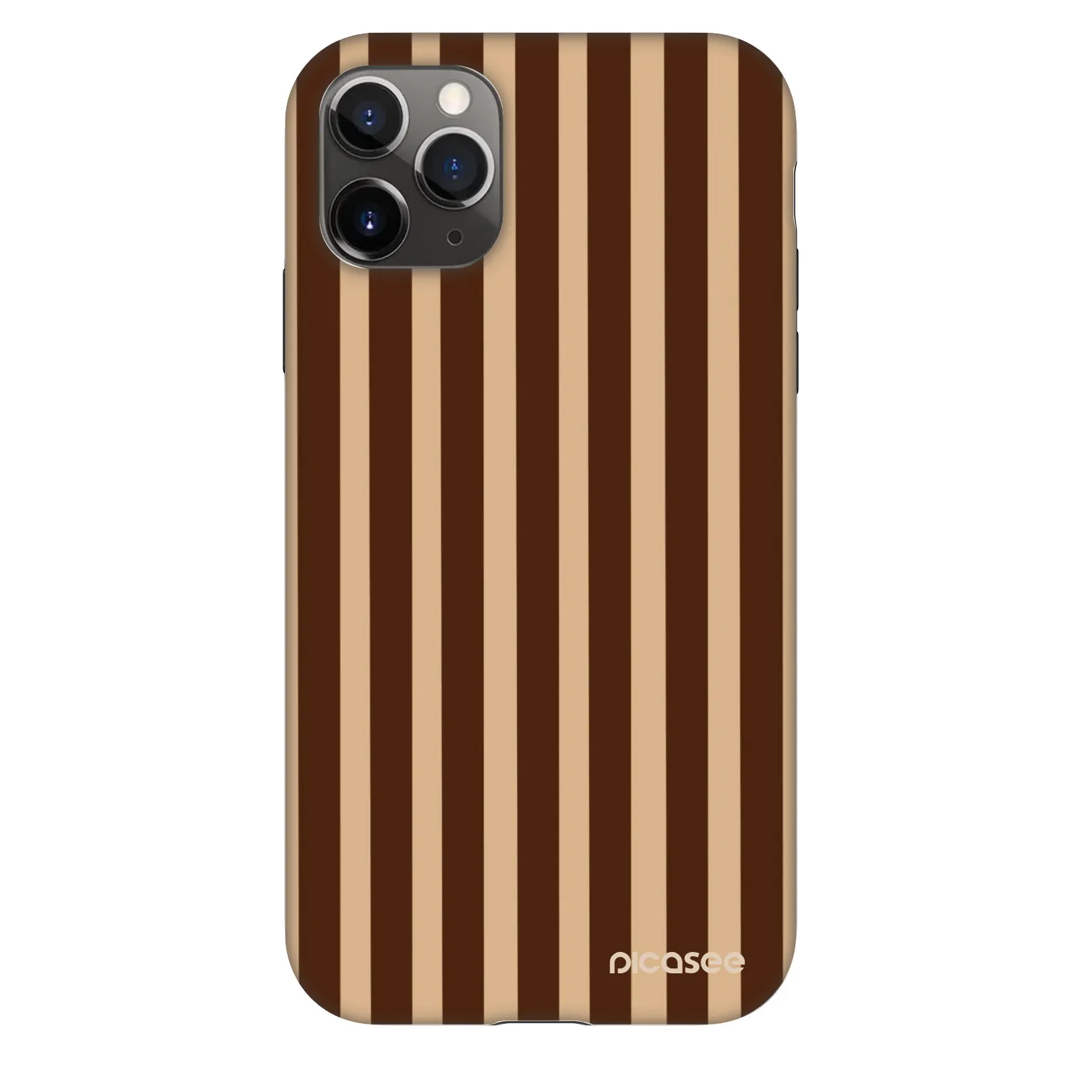 Picasee Fashion Case za Apple iPhone 11 Pro - Brown lines