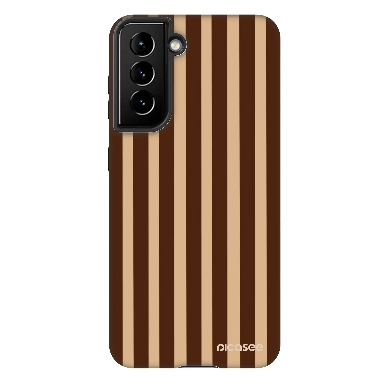 Picasee Fashion Case za Samsung Galaxy S22 5G - Brown lines