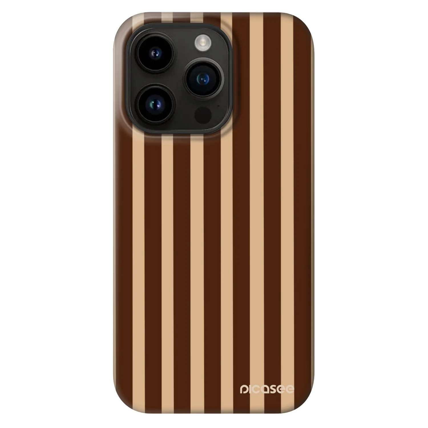 Picasee Fashion Case MagSafe za Apple iPhone 14 Pro - Brown lines