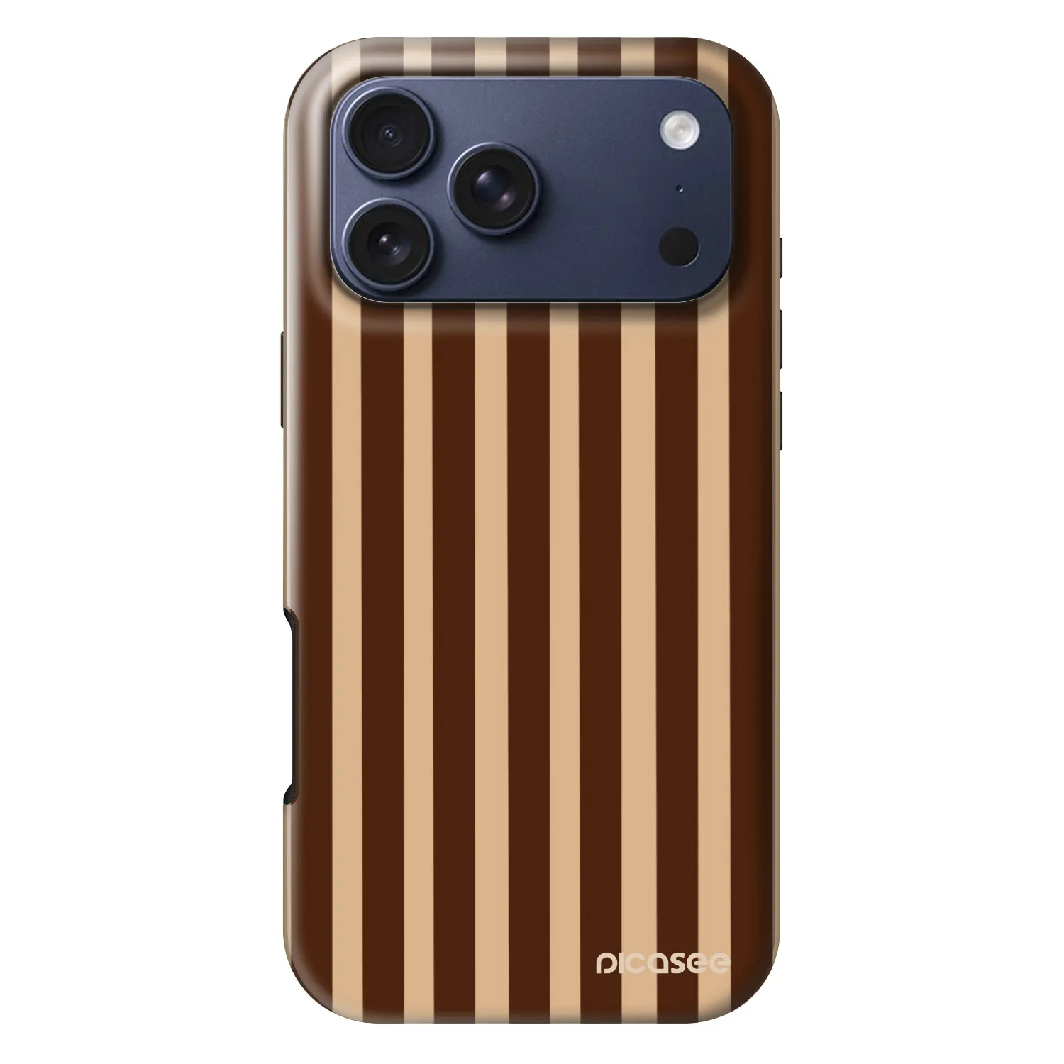 Picasee Fashion Case MagSafe za Apple iPhone 17 Pro Max - Brown lines