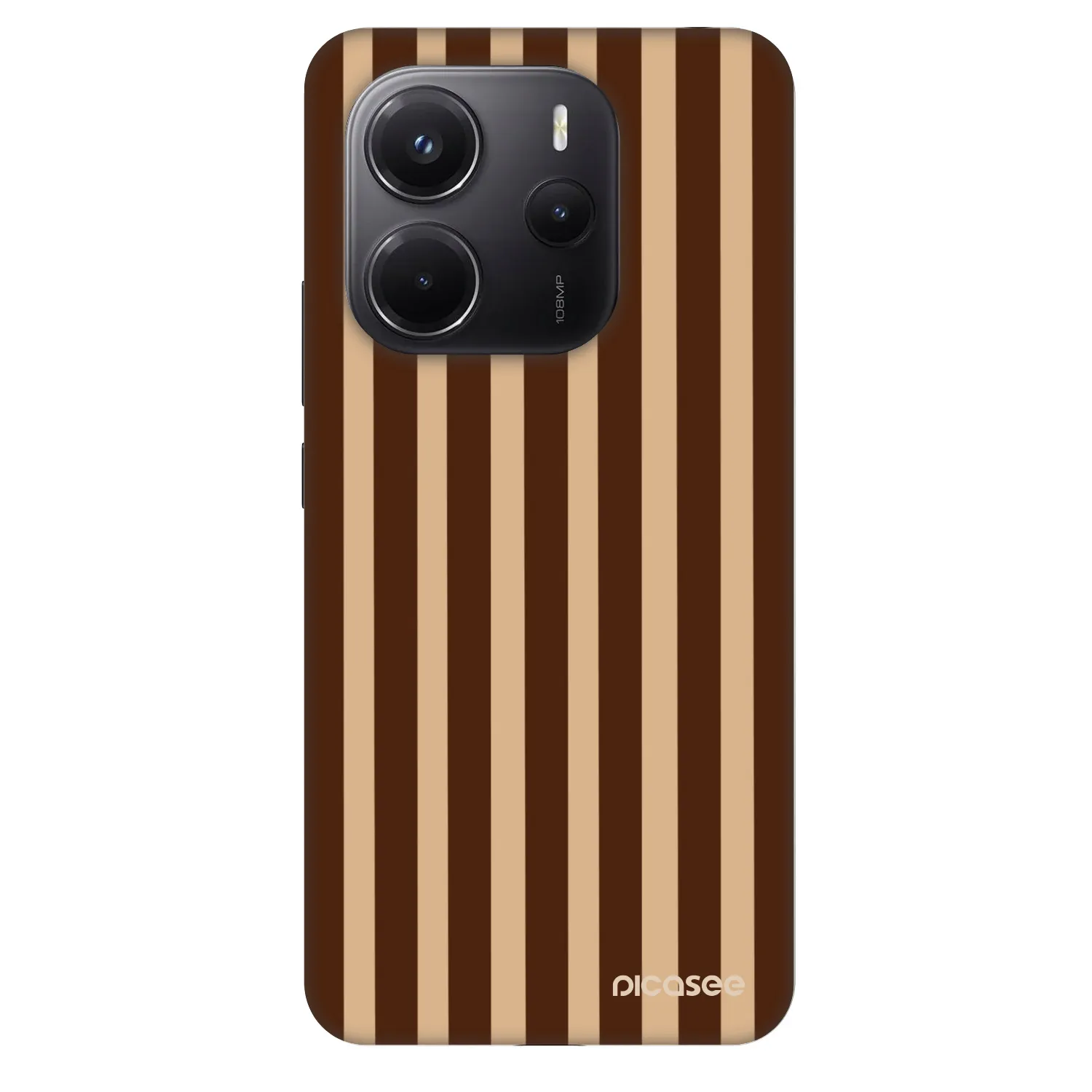 Picasee Fashion Case za Xiaomi Redmi Note 14 4G - Brown lines