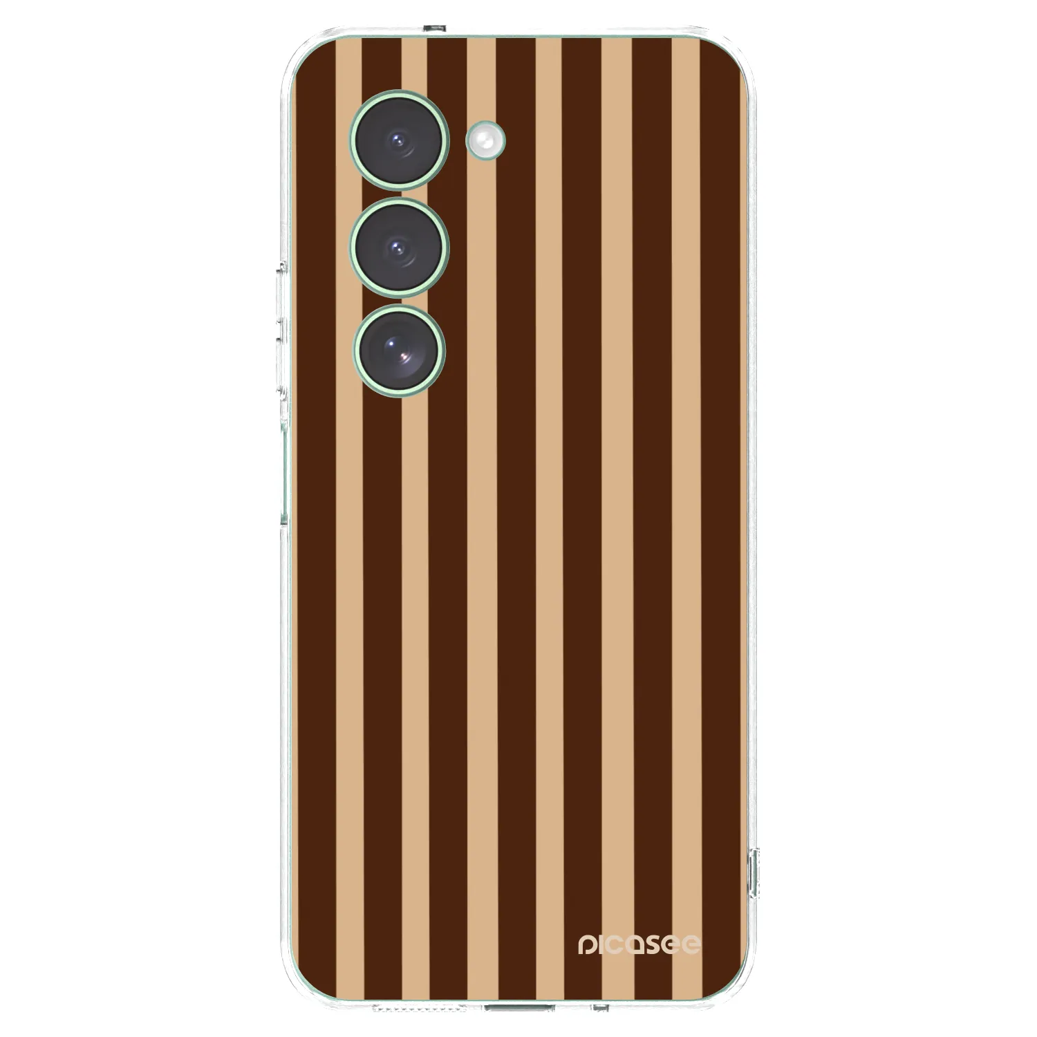Picasee silikonski prozorni ovitek za Xiaomi Redmi 15 5G - Brown lines