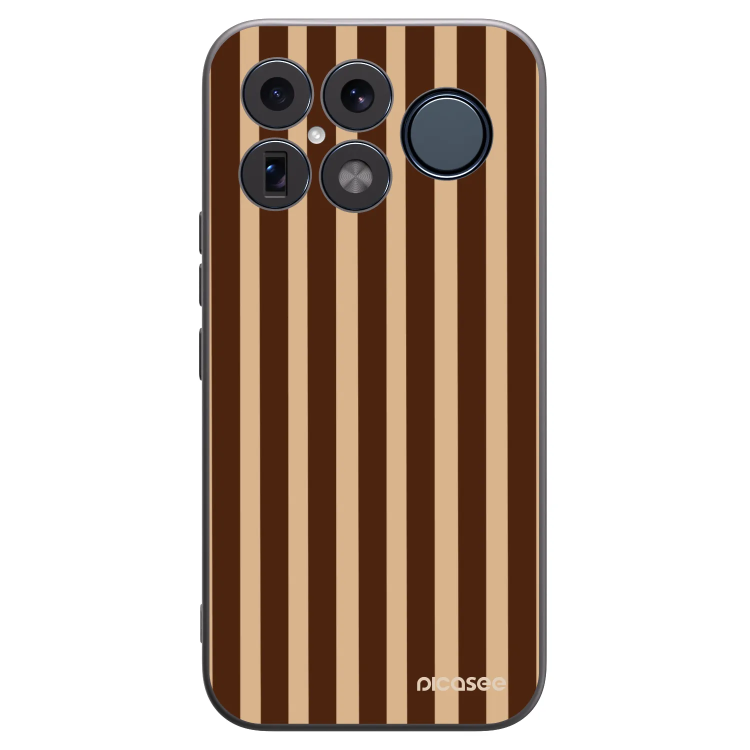 Picasee silikonski črni ovitek za Xiaomi Poco F8 Ultra - Brown lines