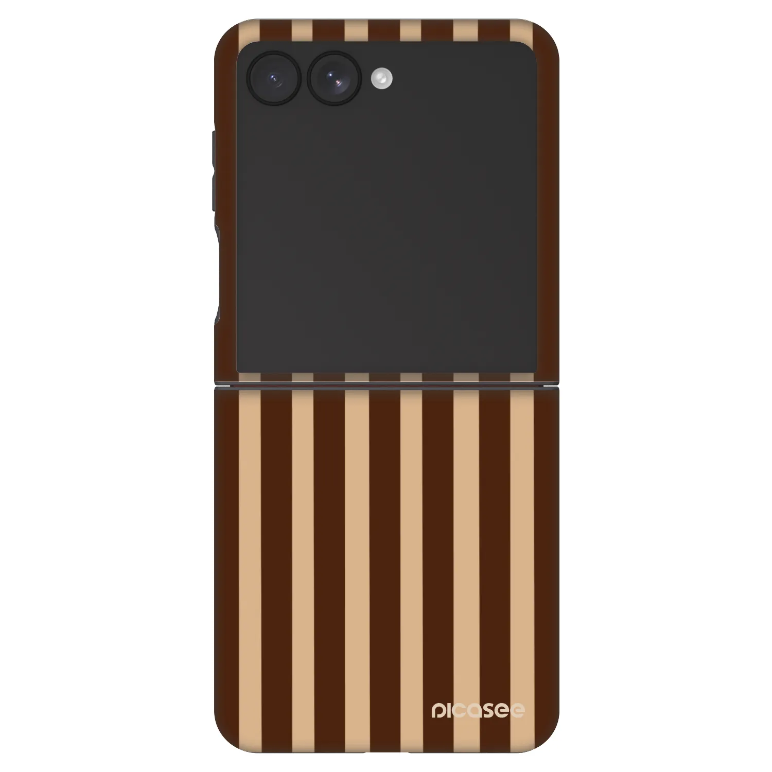 Picasee Fashion Case za Samsung Galaxy Z Flip7 5G - Brown lines