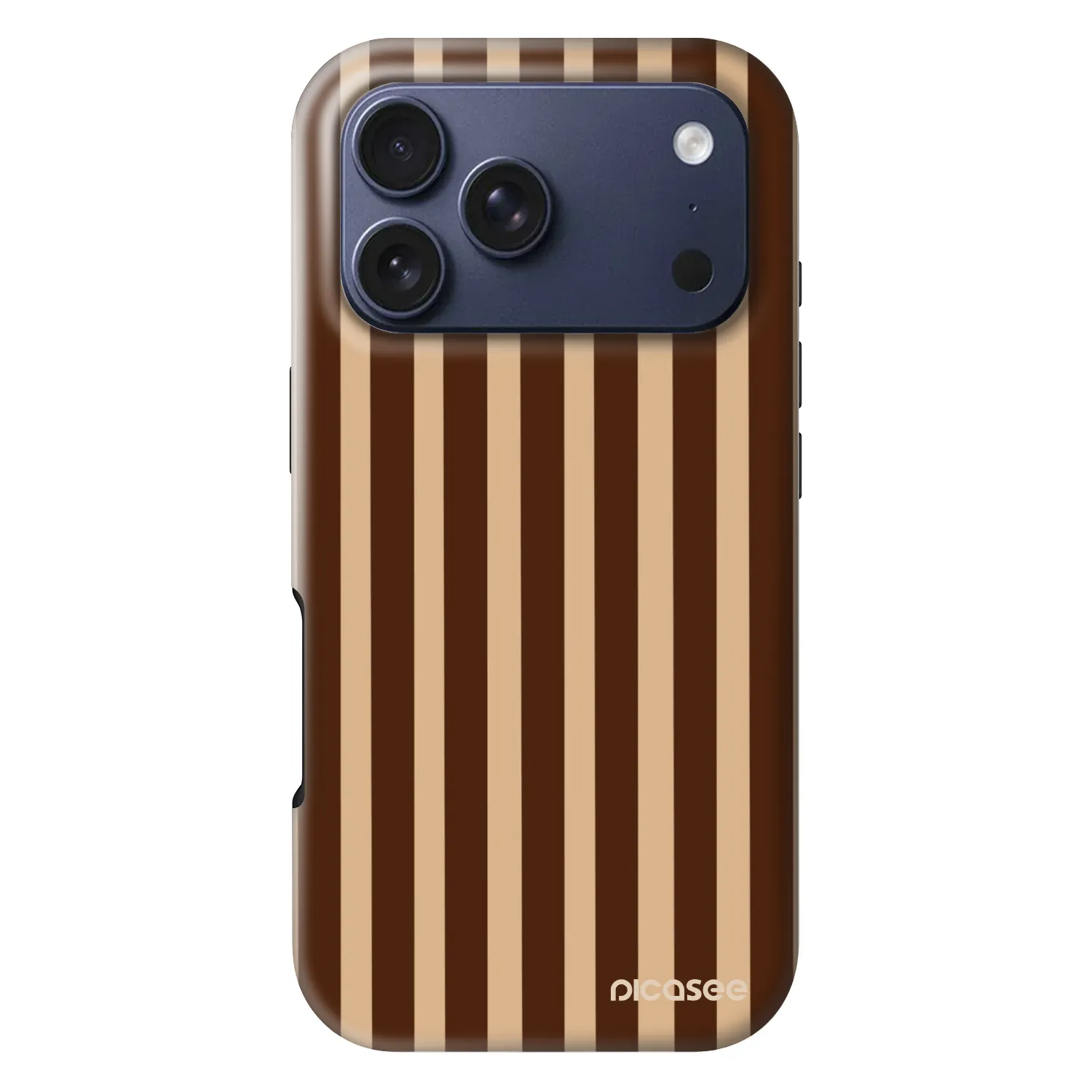 Picasee Fashion Case MagSafe za Apple iPhone 18 Pro - Brown lines