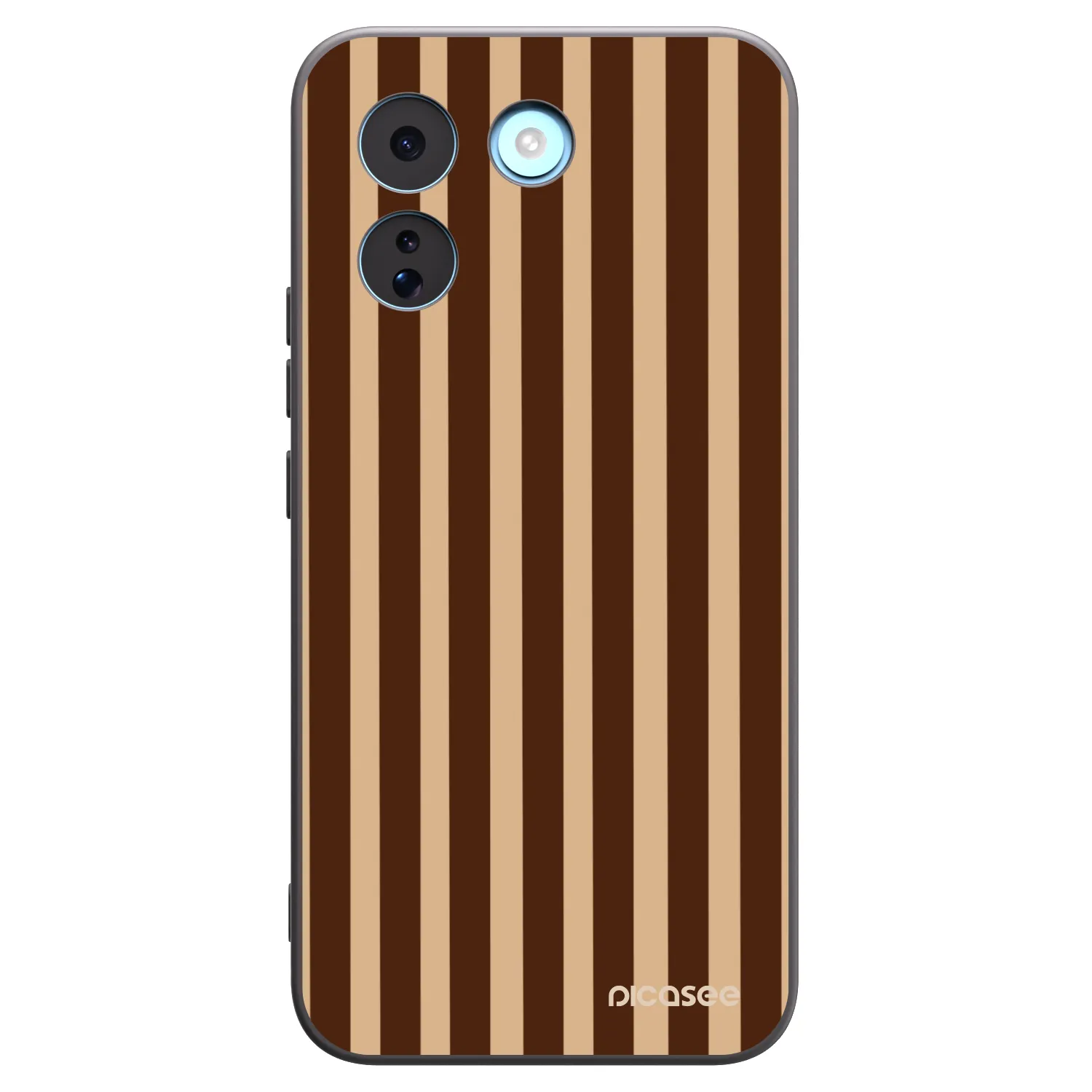 Picasee silikonski črni ovitek za Xiaomi Redmi Note 17 Pro MAX 5G - Brown lines