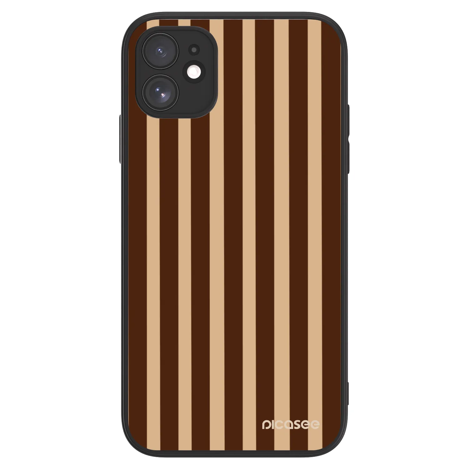 Picasee ULTIMATE CASE za Apple iPhone 11 - Brown lines