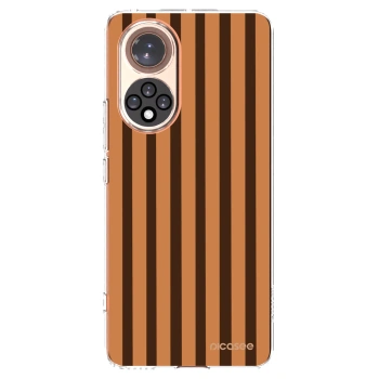 Picasee silikonski prozorni ovitek za Honor 50 5G - Caramel lines