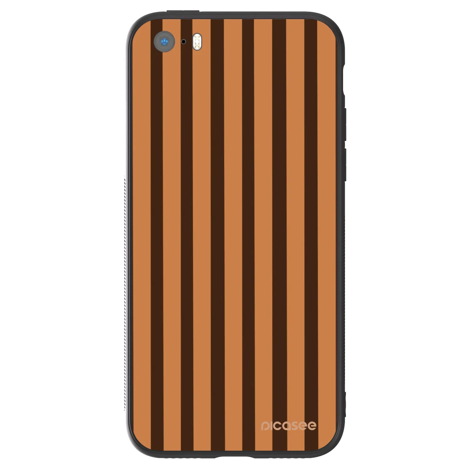 Picasee ULTIMATE CASE za Apple iPhone 5/5S/SE - Caramel lines